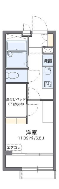 レオパレスアネックス 間取り図