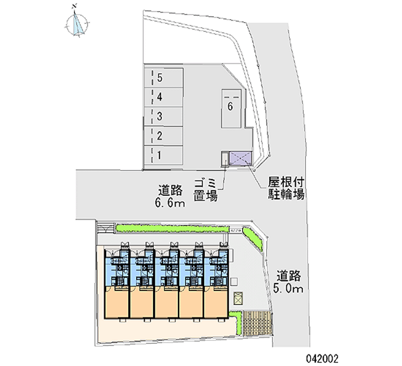 42002 Monthly parking lot