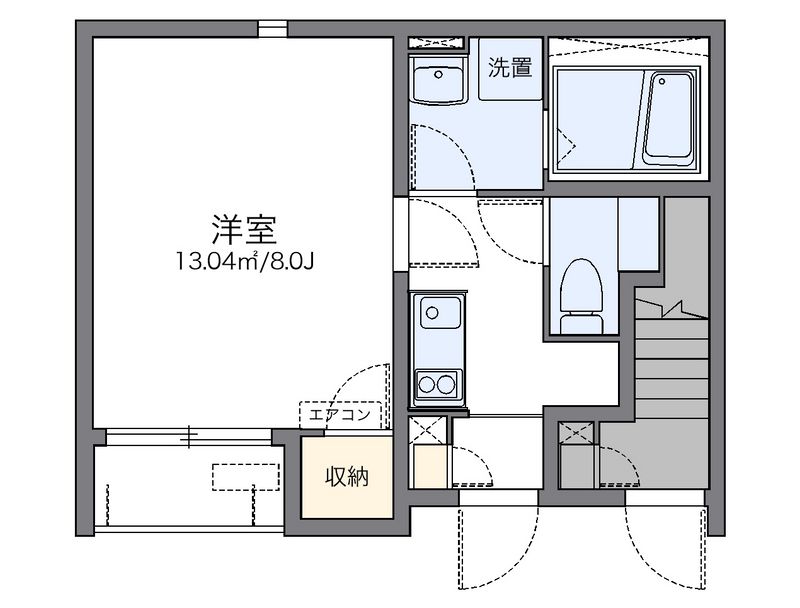 レオネクストＴｏｓｈｉ 間取図