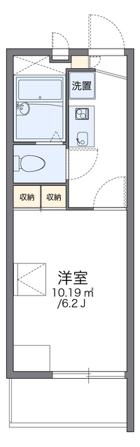 レオパレスＨＩＲＯ 間取り図