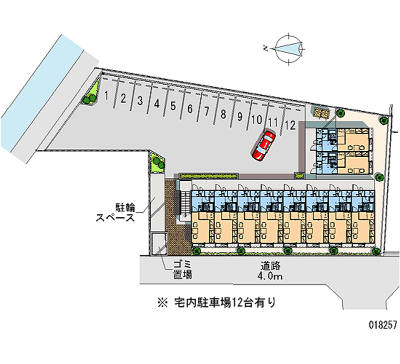 18257月租停車場