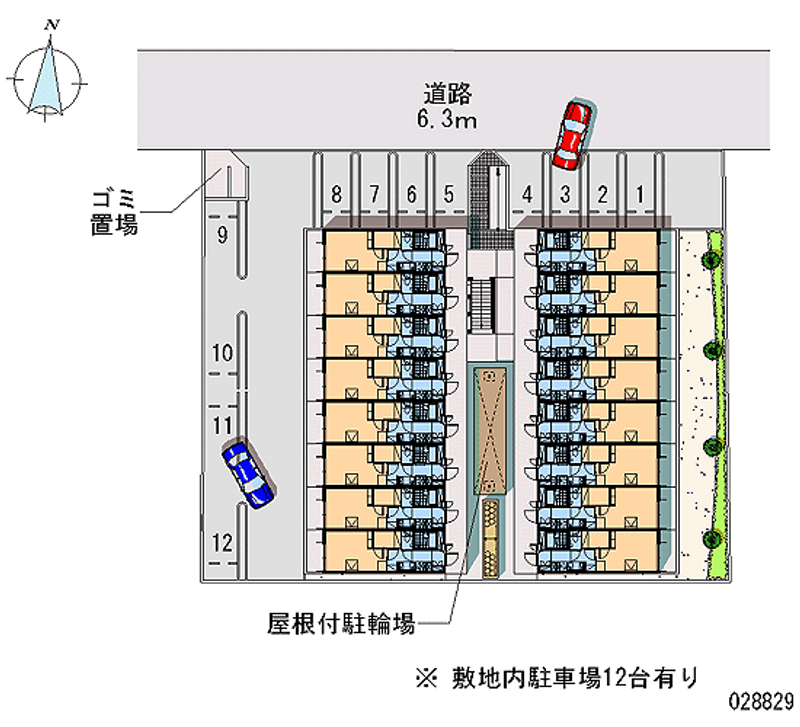 レオパレスＮＡＯＲＡＩ 月極駐車場