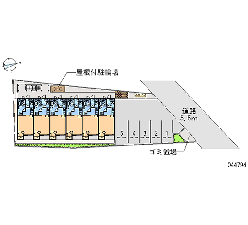 レオネクストリュミエール 月極駐車場