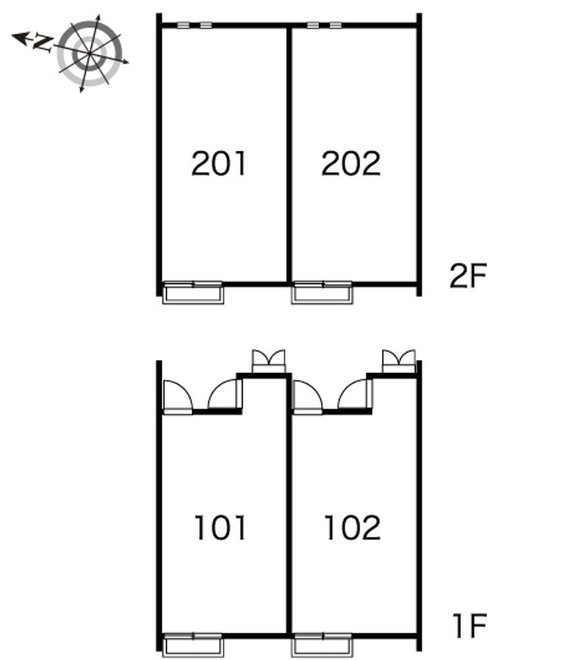 レオネクスト蘭 間取配置図