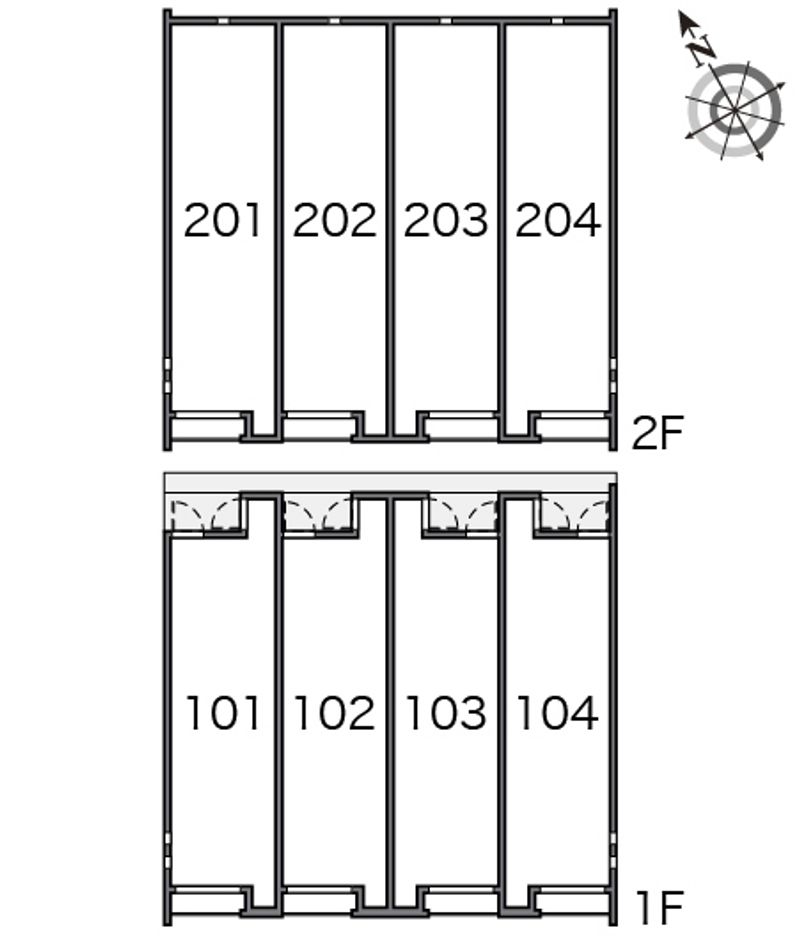 クレイノヴァルト 間取配置図