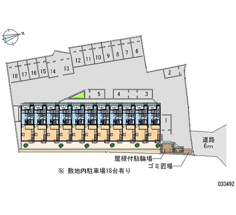 33492月租停车场