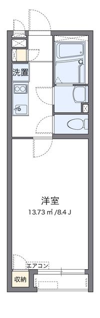 クレイノぐれいす 間取り図