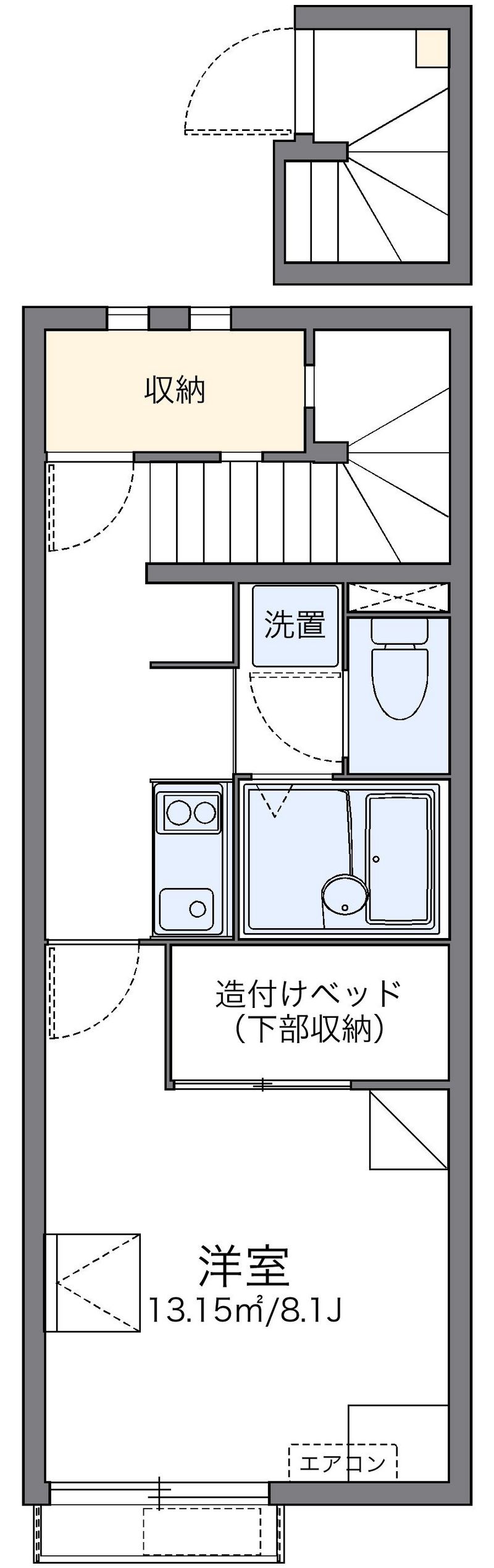 レオネクストカルム兵庫 間取図