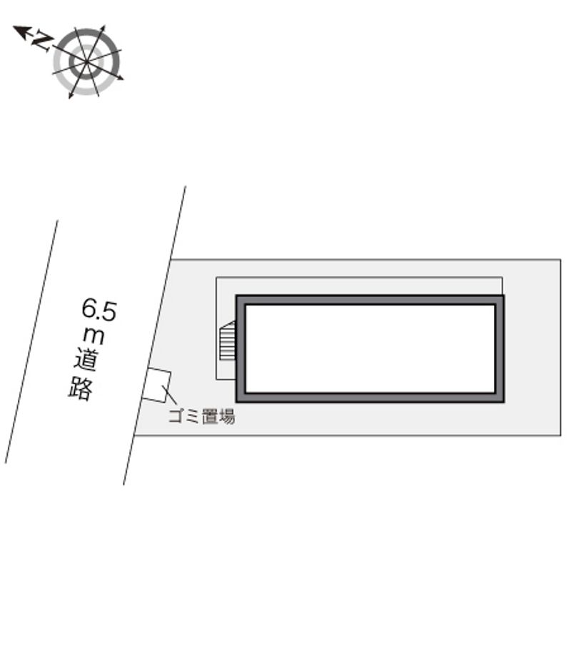 レオパレス川端 配置図