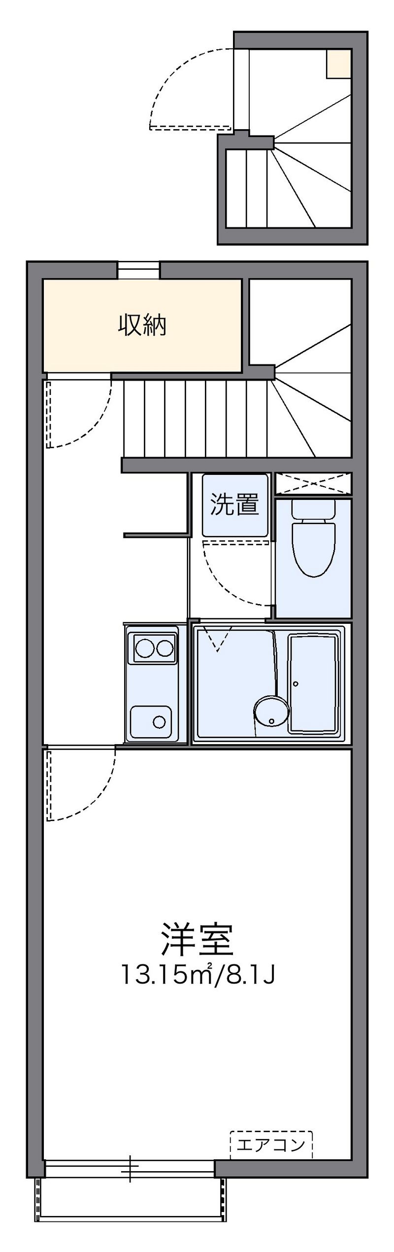 レオネクストクレール 間取図