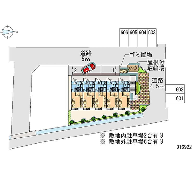 16922月租停車場