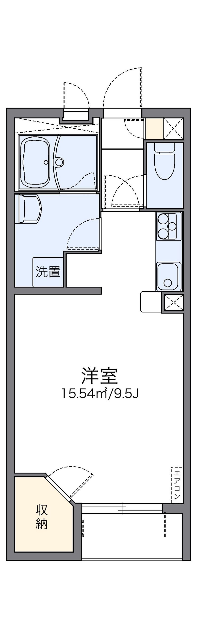 レオネクスト清見台東 間取図