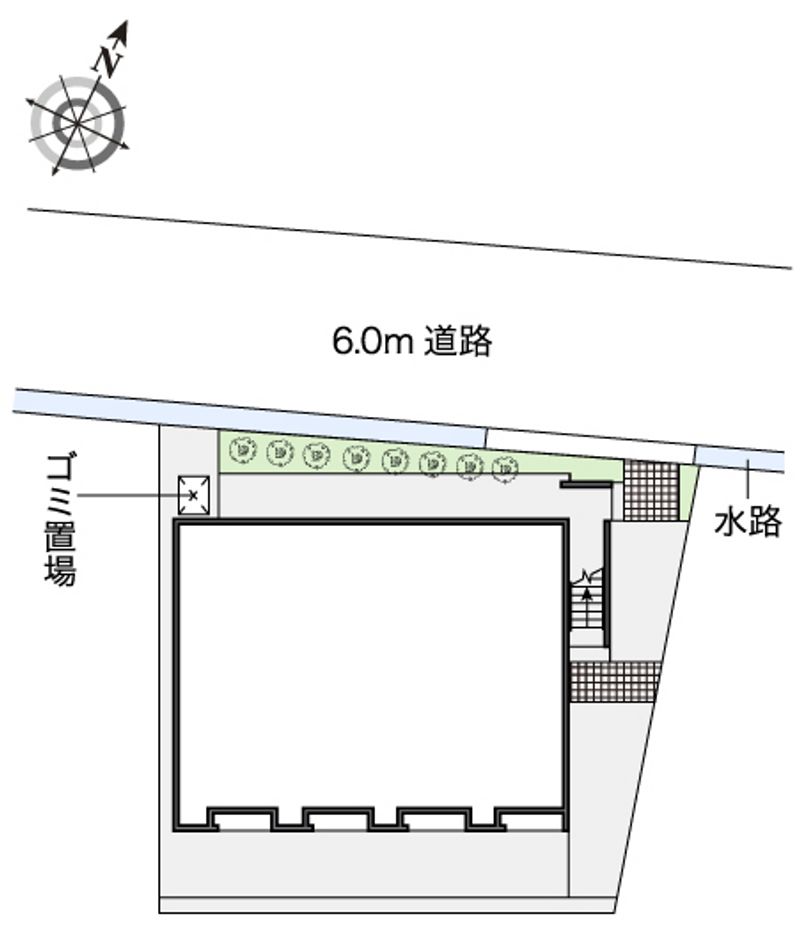 レオネクスト赤坂 配置図