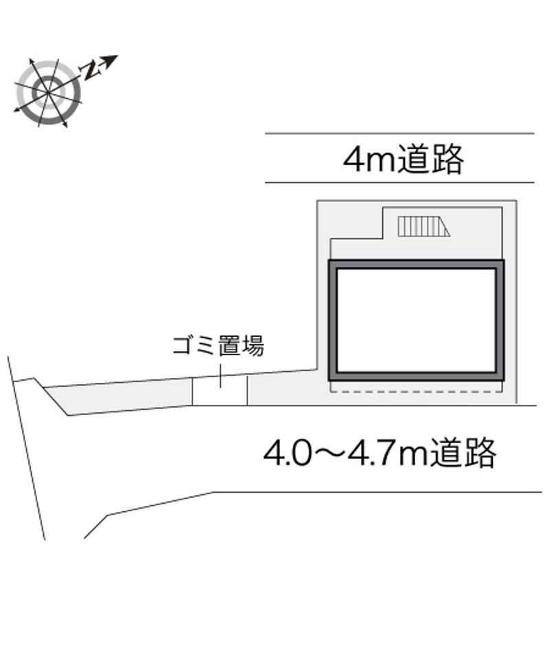 レオパレス千草園 配置図