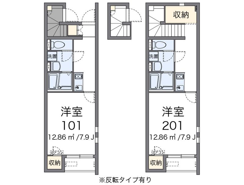 クレイノ本町 間取図