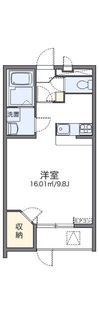 leopalace Tenjono II 평면도