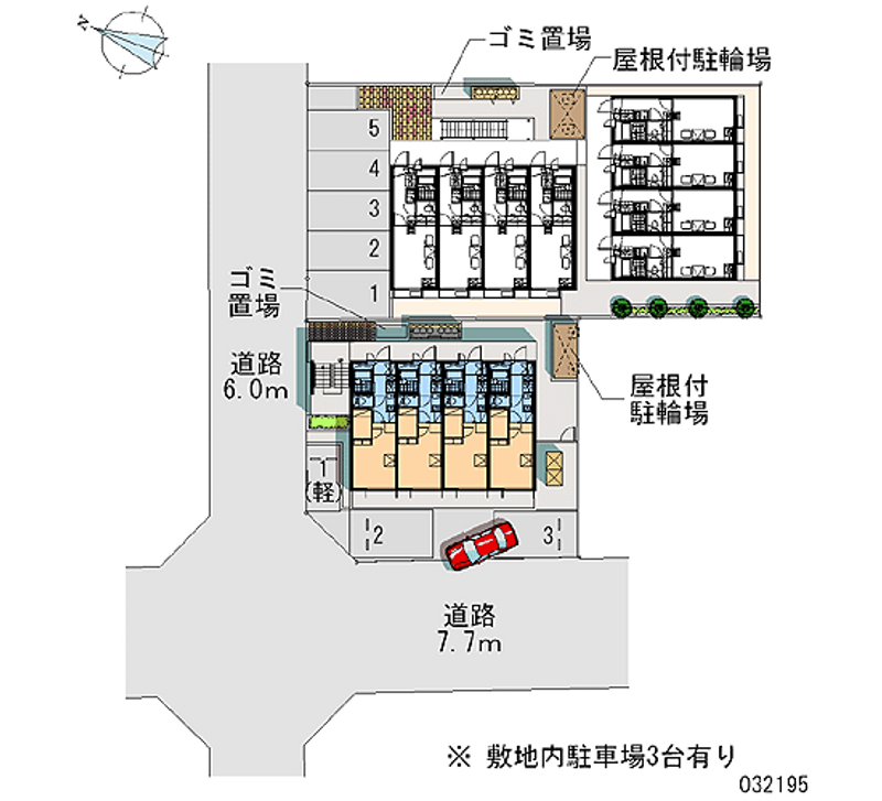 32195 Monthly parking lot