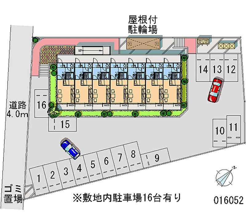 レオパレスＯＲＯＫＵ 月極駐車場