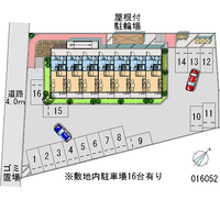 レオパレスＯＲＯＫＵ 区画図