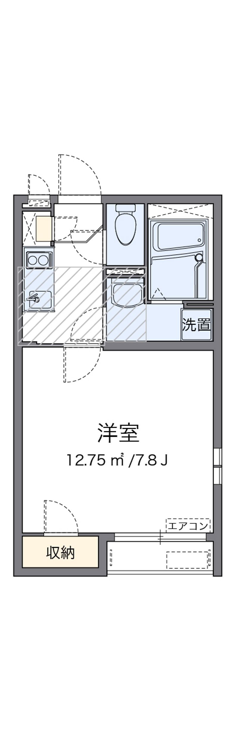 クレイノＢＥＮＴＥＮ 間取り