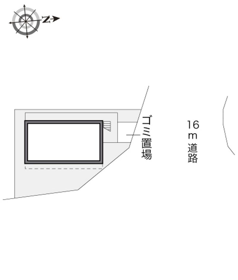 レオパレス川口東 配置図