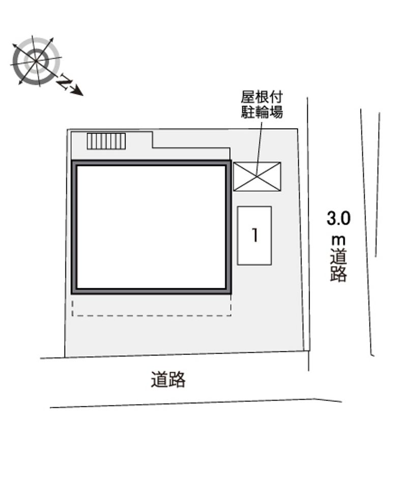 レオパレス須磨養老 配置図