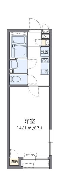 クレイノラ　ルーチェ 間取り図