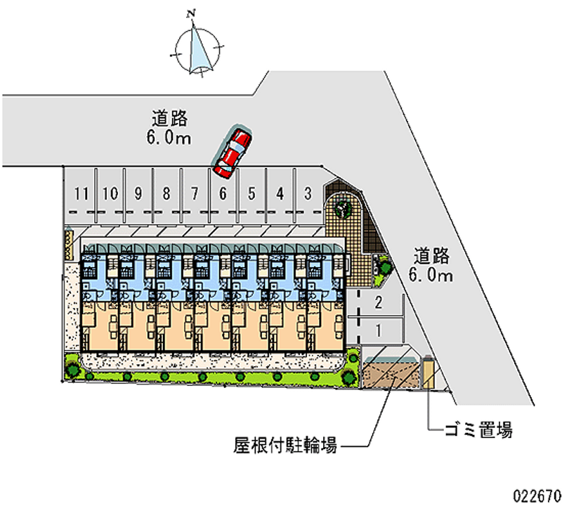 22670月租停车场