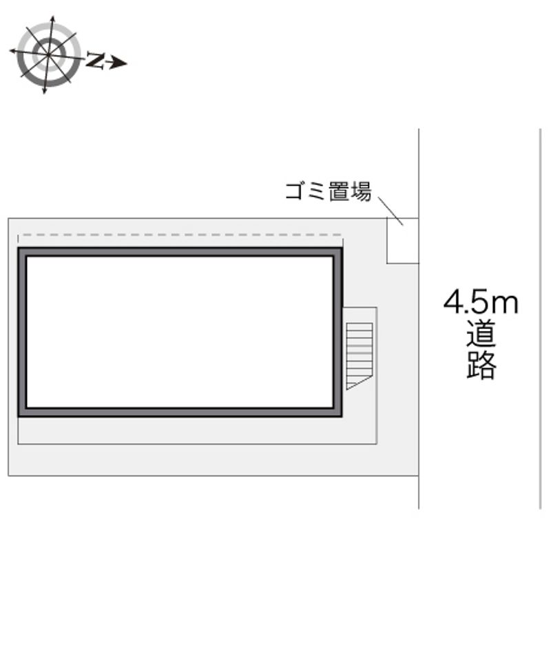 レオパレスラポール 配置図