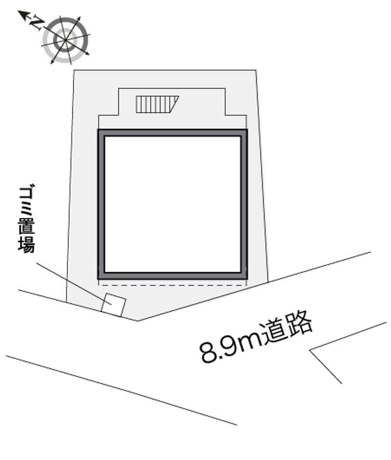 レオパレスＣＣＯＴＴ 配置図