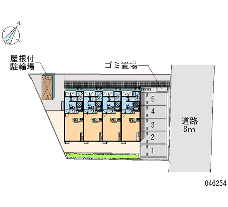 46254月租停车场