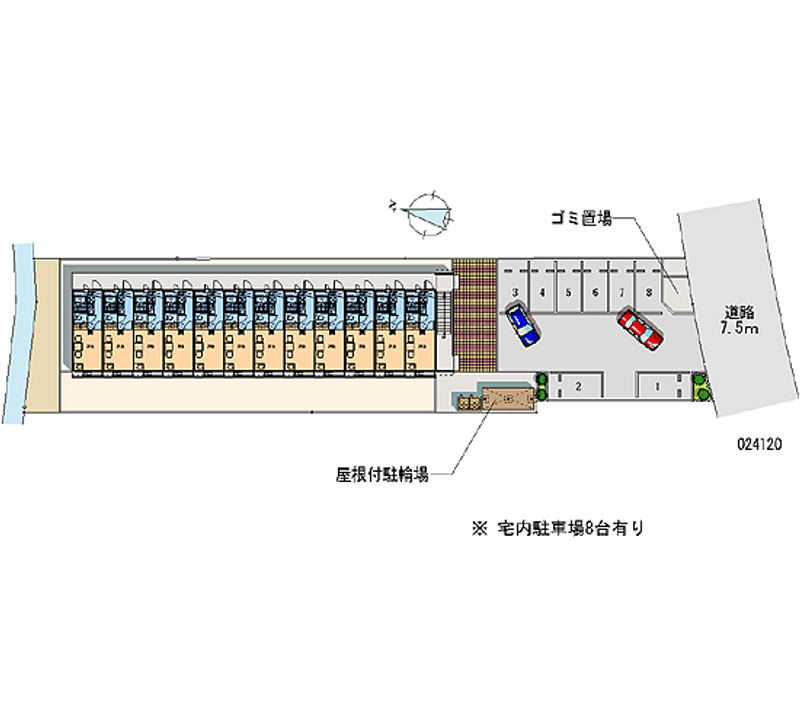 24120月租停車場