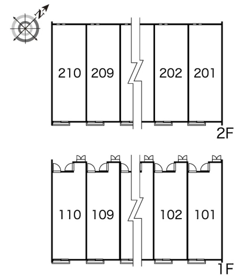 レオネクストＴ＆Ｍ２００９ 間取配置図