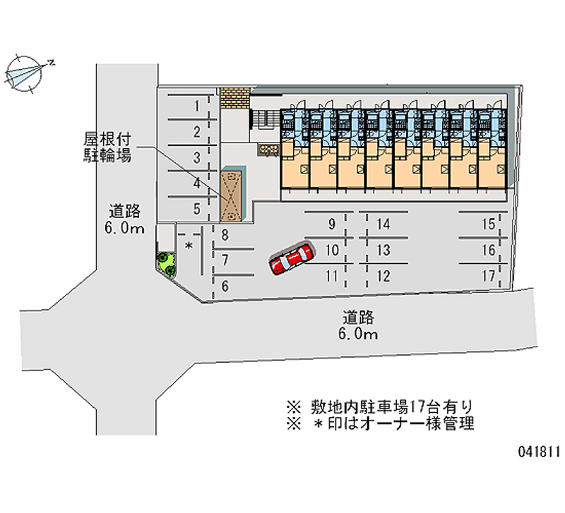 41811 Monthly parking lot