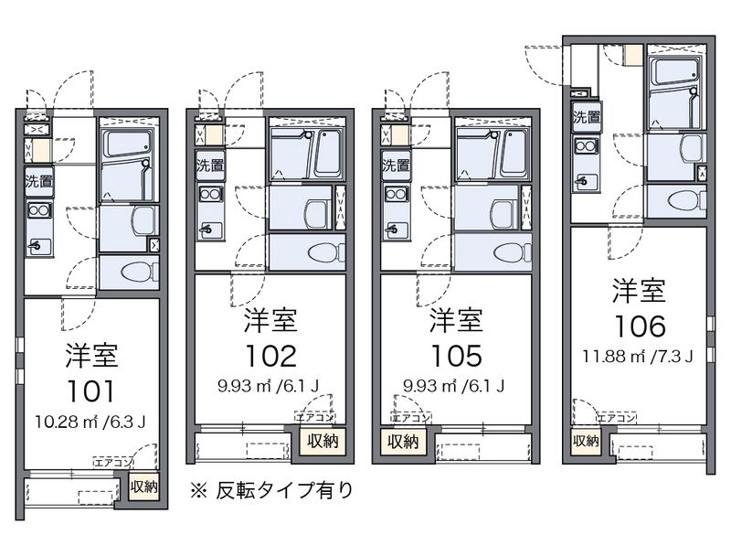 クレイノＥＬＡＮ 間取図