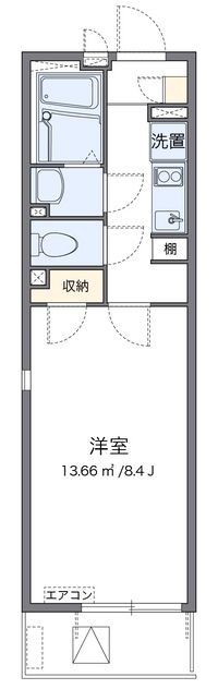 レオネクストヴィーダフォルトナ 間取り図