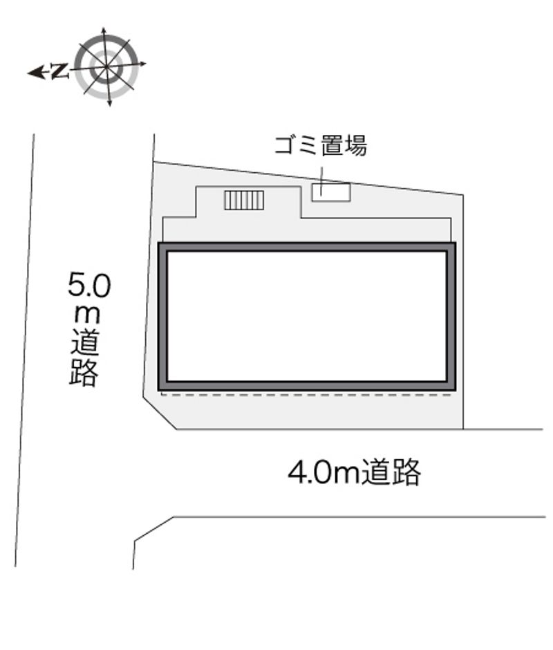 レオパレスのぞみ 配置図