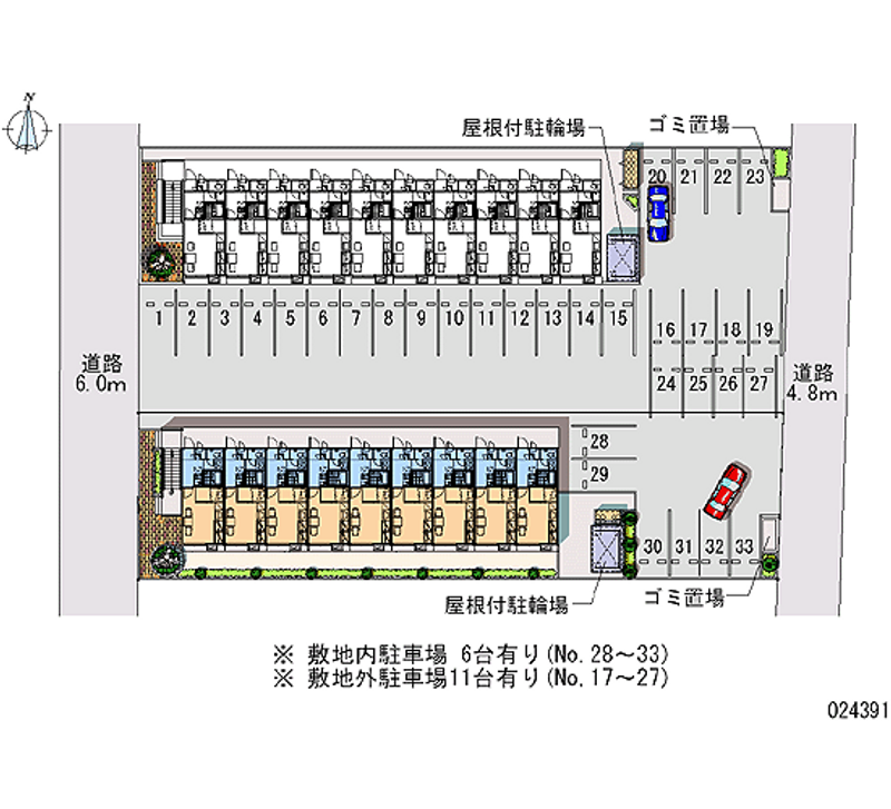 24391月租停車場