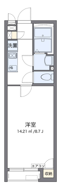 クレイノヴァンベ−ル 間取り図