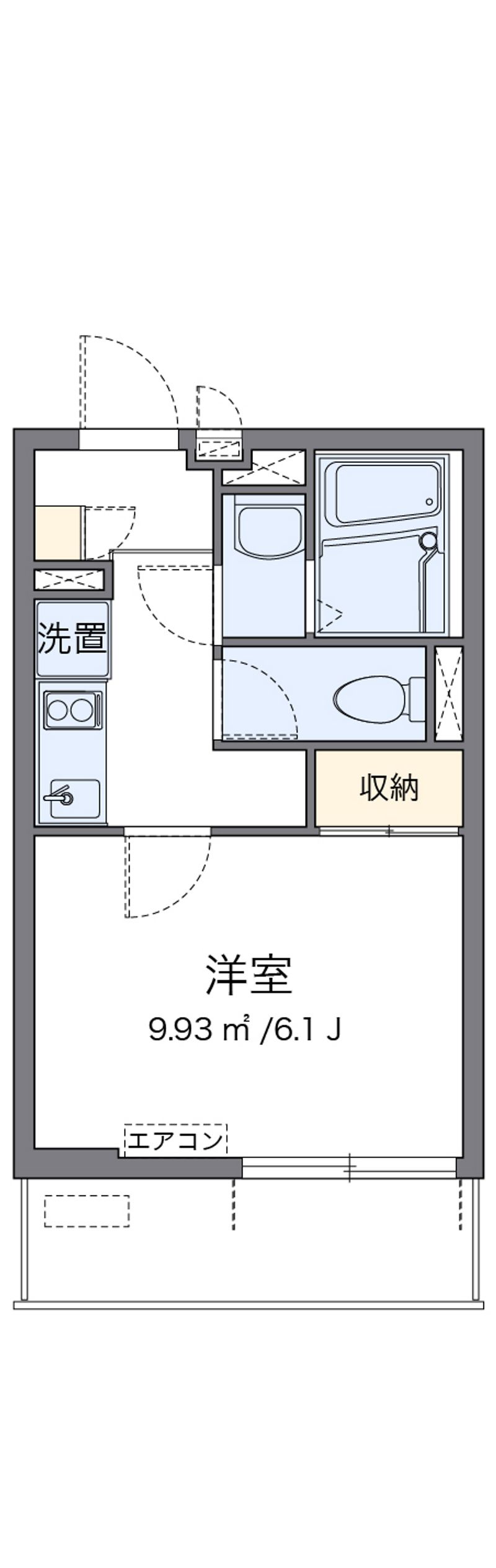 クレイノカノンフィオーレ 間取り