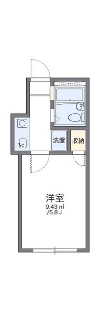 レオパレス藤沢第２５ 間取り図