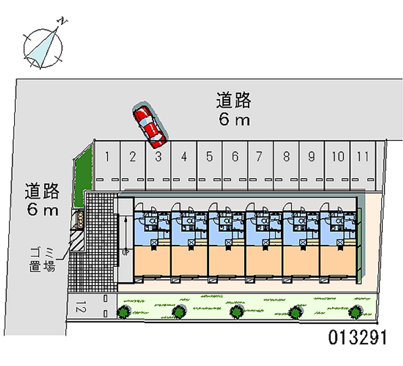 13291月租停车场