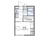 レオパレス雅 間取り図