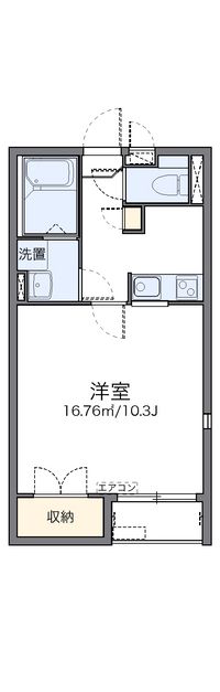 レオネクストサンパティーク 間取り図