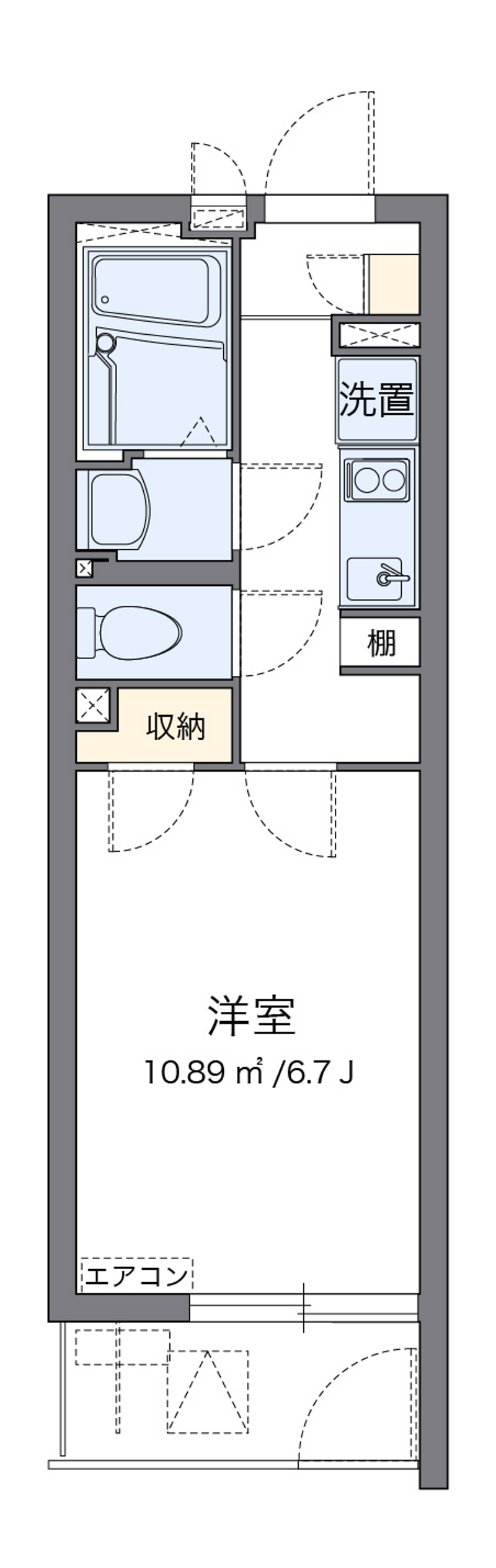 クレイノ四季 間取り
