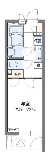 クレイノ四季 間取り図