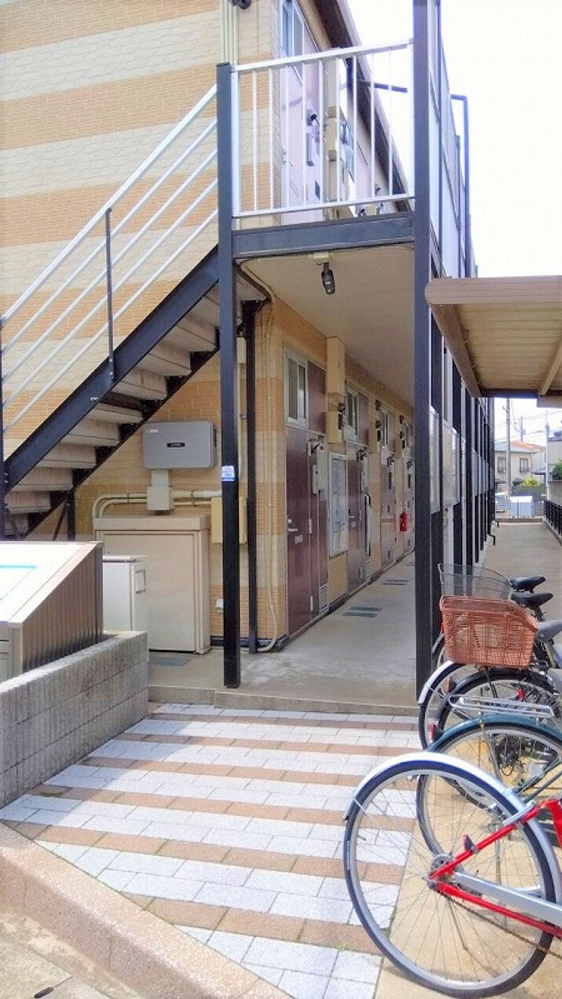 レオパレスワールド松戸新田 エントランス