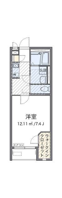 ミランダ光彩ＥＡＳＴ 間取り図