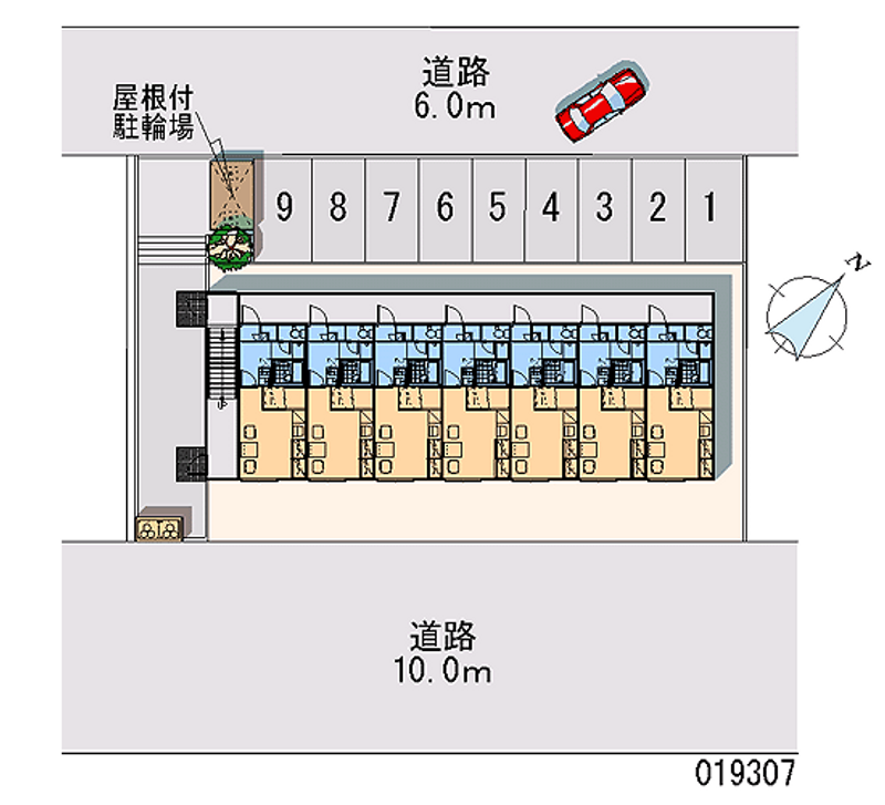 19307 Monthly parking lot