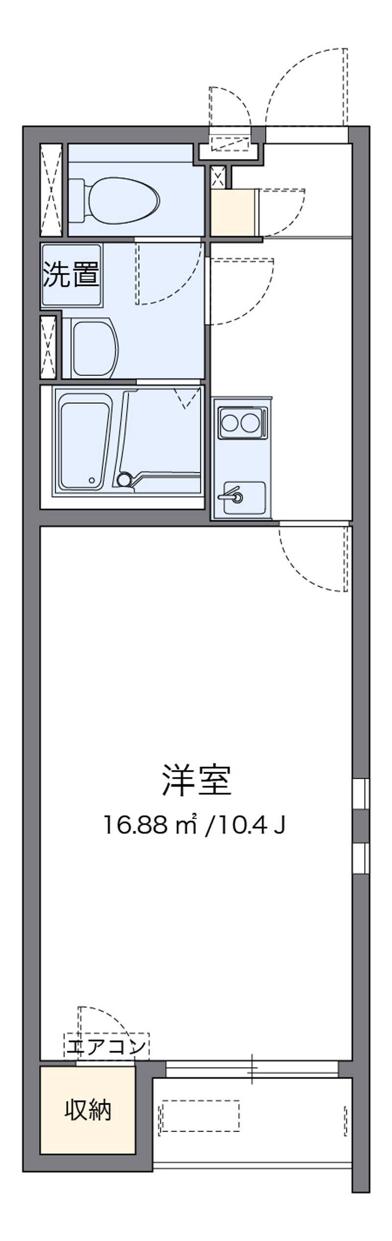クレイノビレッジ 間取図